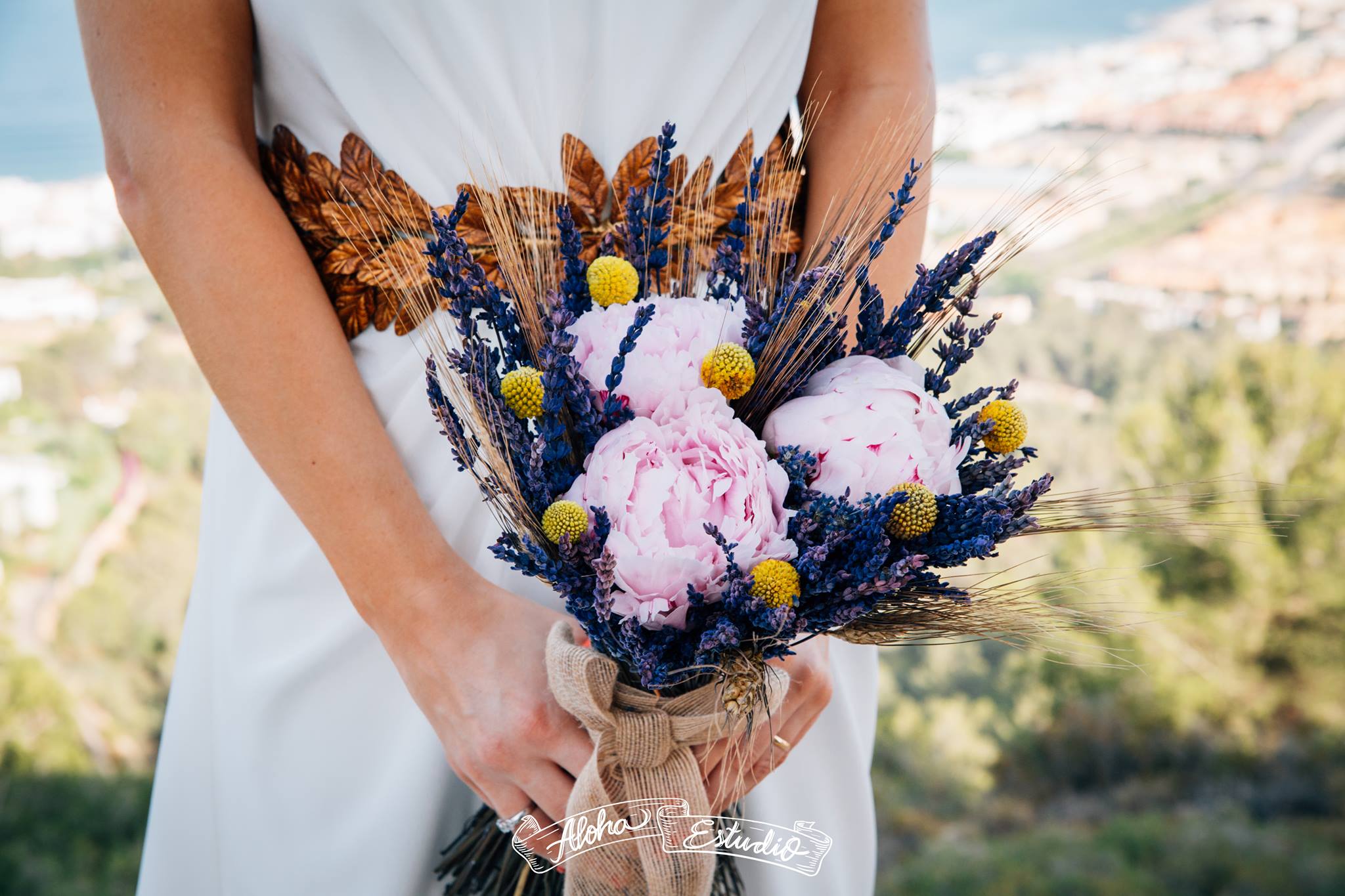 Ramo de flores preservadas - Natalia García