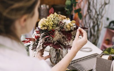 Cuidado y mantenimiento de las flores preservadas