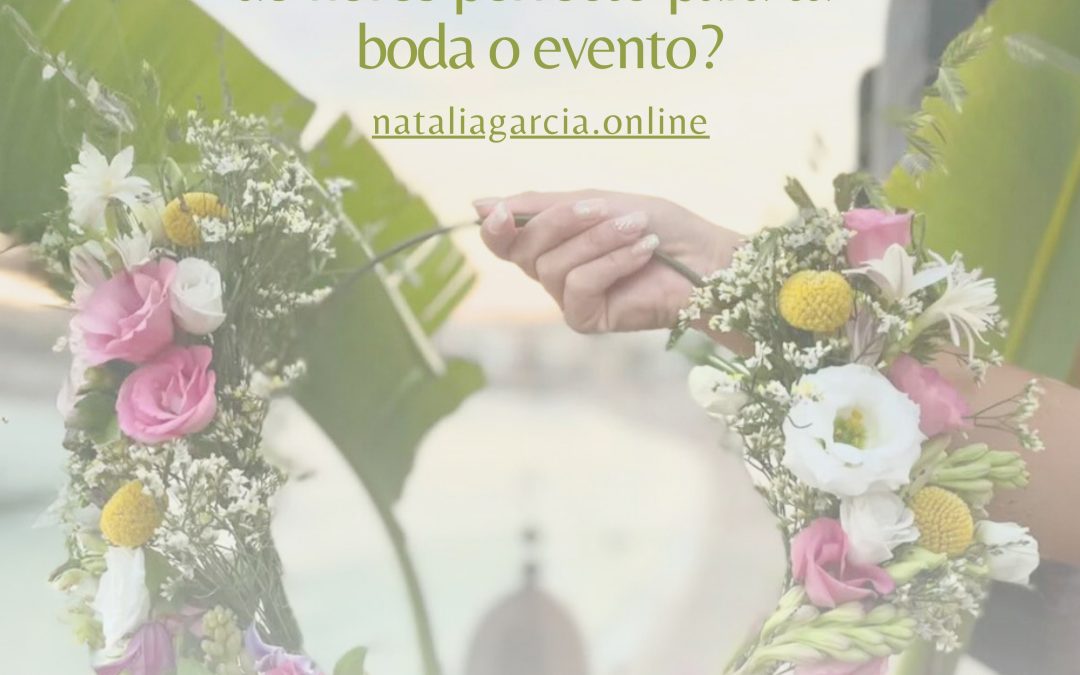 ¿Cómo elegir el ramo de flores perfecto para tu boda?