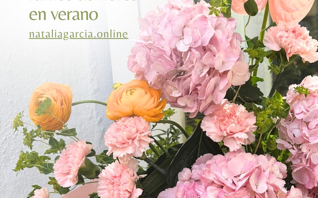 🌸Cuidados para mantener los ramos de flores en verano🌸